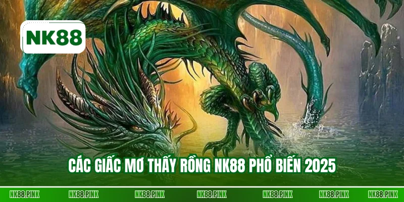 Các giấc mơ thấy rồng NK88 phổ biến 2025