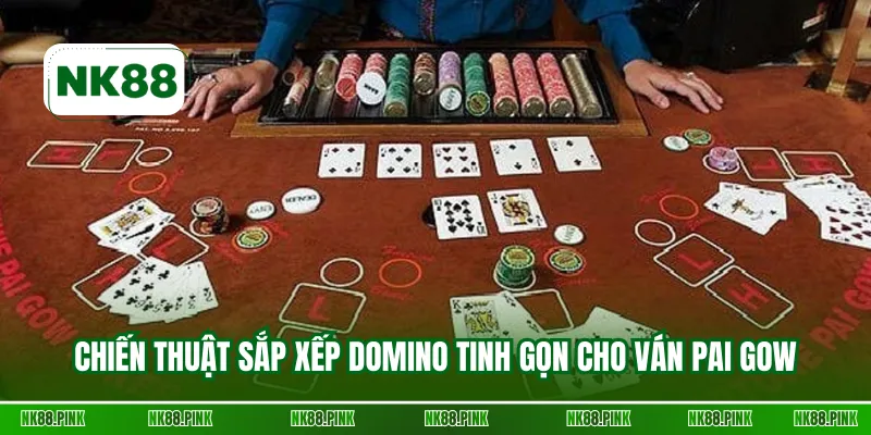 Chiến thuật sắp xếp domino tinh gọn cho ván Pai Gow