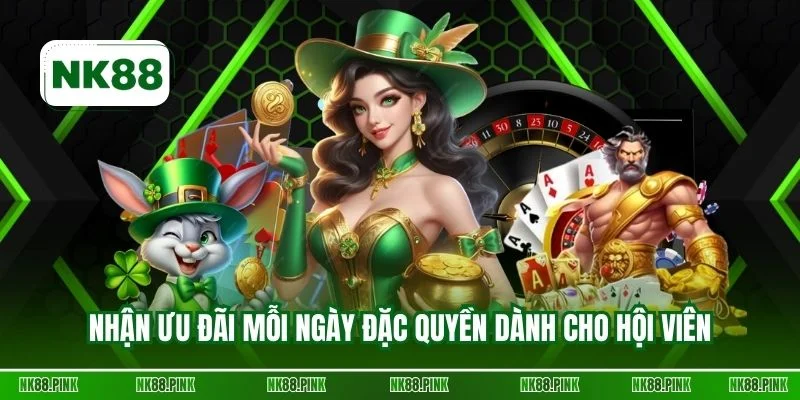 Nhận ưu đãi mỗi ngày đặc quyền dành cho hội viên